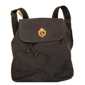 Black Mid-sized Ralph Lauren Backpack